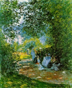 Claude Monet Werke - im Parc Monceau Claude Monet